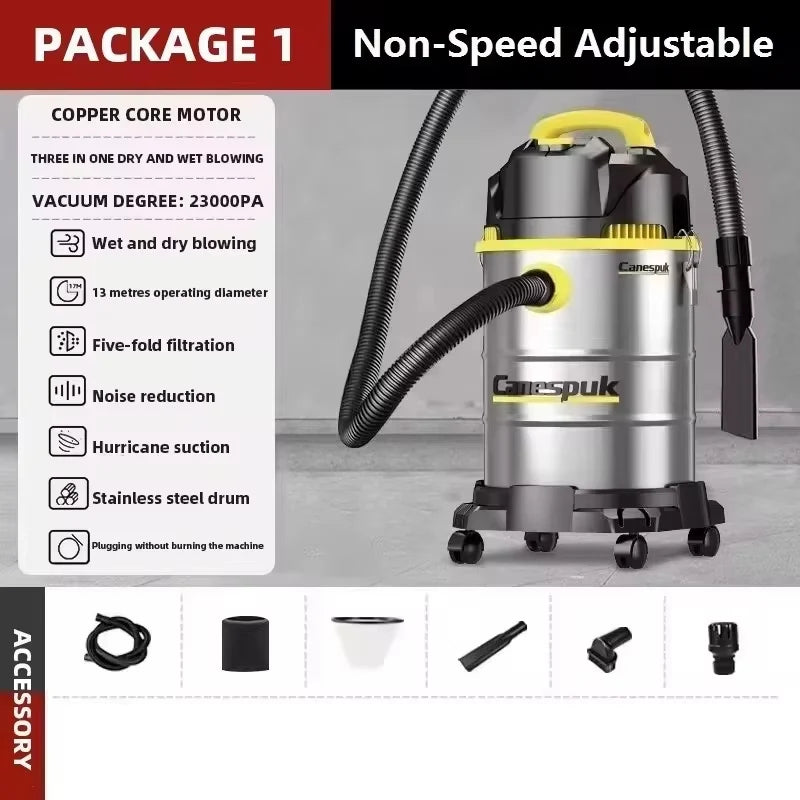 High-Power Wet & Dry Vacuum Cleaner