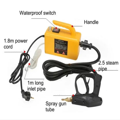 2600W High-Pressure Handheld Steam Cleaner