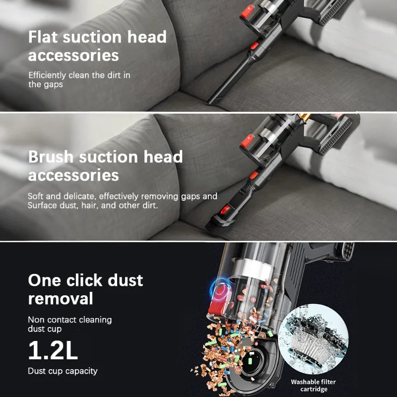650W Handheld Wireless Vacuum Cleaner