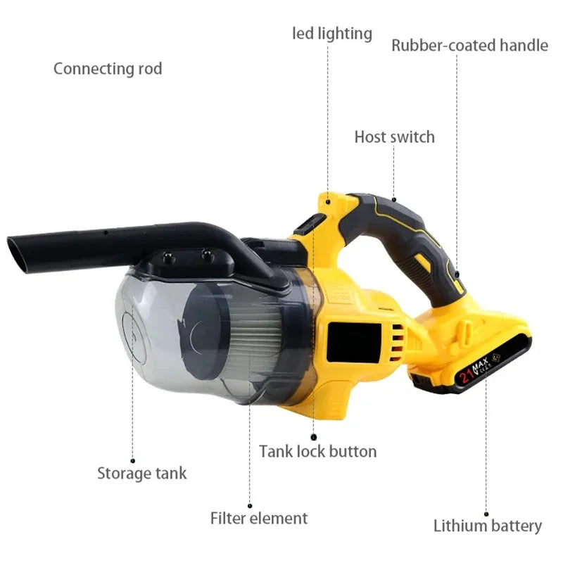 5 in 1 Handheld Electric Vacuum Cleaner