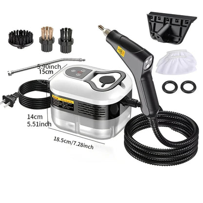 High-Pressure Steam Cleaner with 1200ml Tank