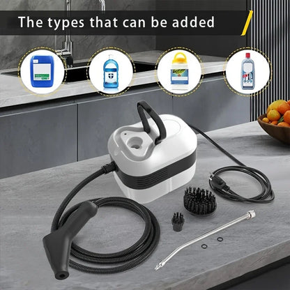 High-Pressure Steam Cleaner with 1200ml Tank