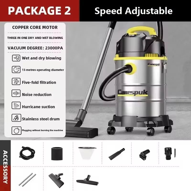 High-Power Wet & Dry Vacuum Cleaner