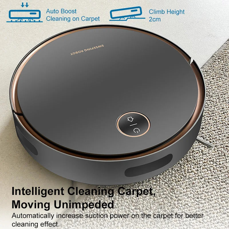 3-in-1 Robot Vacuum Cleaner with Sweeping