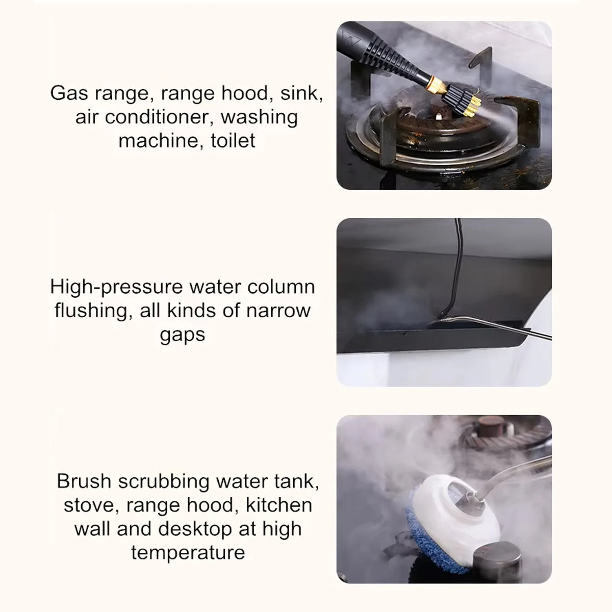 Electric High Temperature and Pressure Steam Clean
