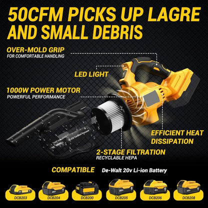 5 in 1 Handheld Electric Vacuum Cleaner