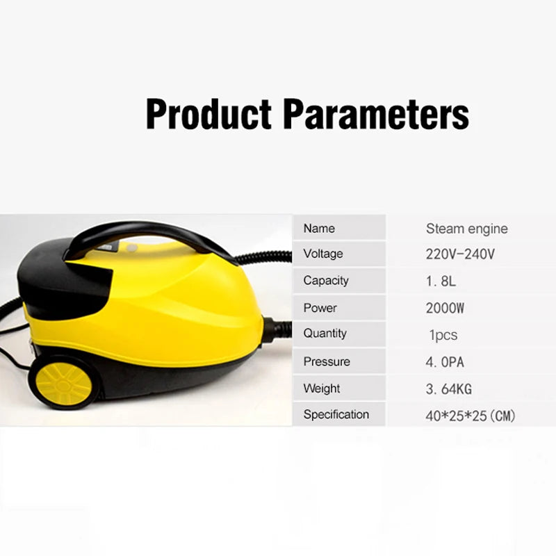 High-Power Handheld Steam Cleaner